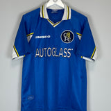 1997/98 CHELSEA HOME SHIRT (M) UMBRO