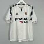 Shop 2003/04 REAL MADRID BECKHAM #23 HOME SHIRT (L) ADIDAS, classic football shirts, vintage football shirts & retro soccer jerseys at Cult Kits