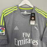 2015/16 REAL MADRID RONALDO #7 *BNWT* AWAY SHIRT (XL) ADIDAS