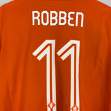 2014/15 NETHERLANDS ROBBEN #11 HOME SHIRT (M) NIKE