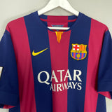 2014/15 BARCELONA MESSI #10 HOME SHIRT (XL) NIKE