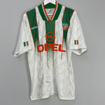 Shop 1994 IRELAND AWAY SHIRT (L) ADIDAS, classic football shirts, vintage football shirts & retro soccer jerseys at Cult Kits