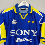 Shop 1996/97 JUVENTUS ZIDANE #21 AWAY SHIRT (XL) KAPPA, classic football shirts, vintage football shirts & retro soccer jerseys at Cult Kits