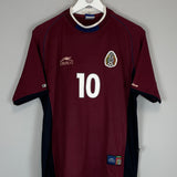 Shop 2001/02 MEXICO C.BLANCO #10 THIRD SHIRT (L) ATLETICA, classic football shirts, vintage football shirts & retro soccer jerseys at Cult Kits