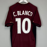 Shop 2001/02 MEXICO C.BLANCO #10 THIRD SHIRT (L) ATLETICA, classic football shirts, vintage football shirts & retro soccer jerseys at Cult Kits