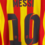 Shop 2013/14 BARCELONA MESSI #10 AWAY SHIRT (L) NIKE, classic football shirts, vintage football shirts & retro soccer jerseys at Cult Kits