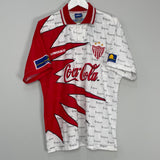 Shop 1999 NECAXA HOME SHIRT (L) UMBRO, classic football shirts, vintage football shirts & retro soccer jerseys at Cult Kits