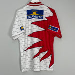 Shop 1999 NECAXA HOME SHIRT (L) UMBRO, classic football shirts, vintage football shirts & retro soccer jerseys at Cult Kits