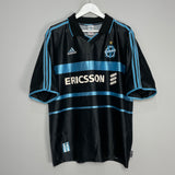 Shop 1999/00 MARSEILLE THIRD SHIRT (XL) ADIDAS, classic football shirts, vintage football shirts & retro soccer jerseys at Cult Kits