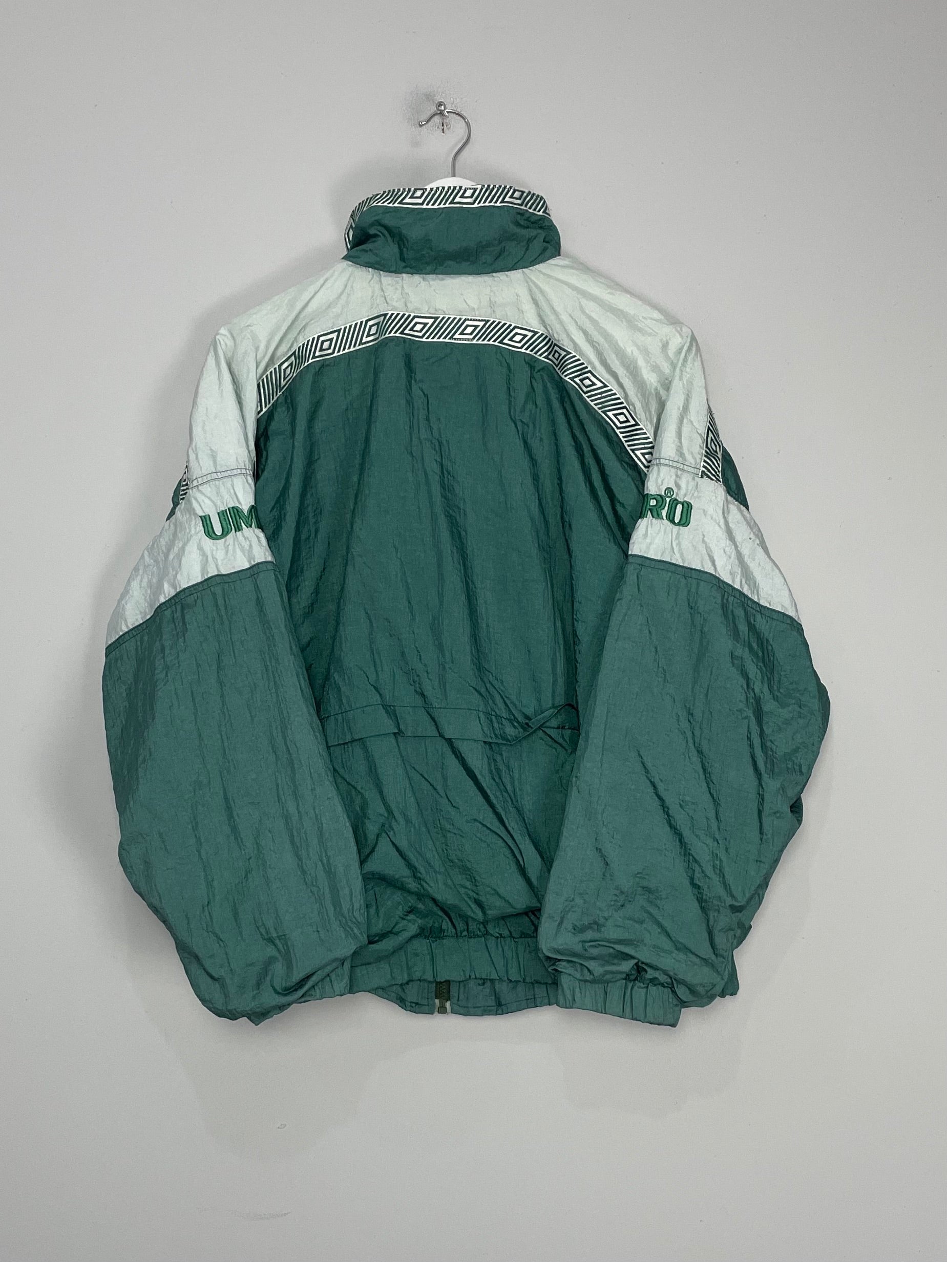Shop 1993/94 MEXICO TRACK JACKET (M) UMBRO, classic football shirts, vintage football shirts & retro soccer jerseys at Cult Kits
