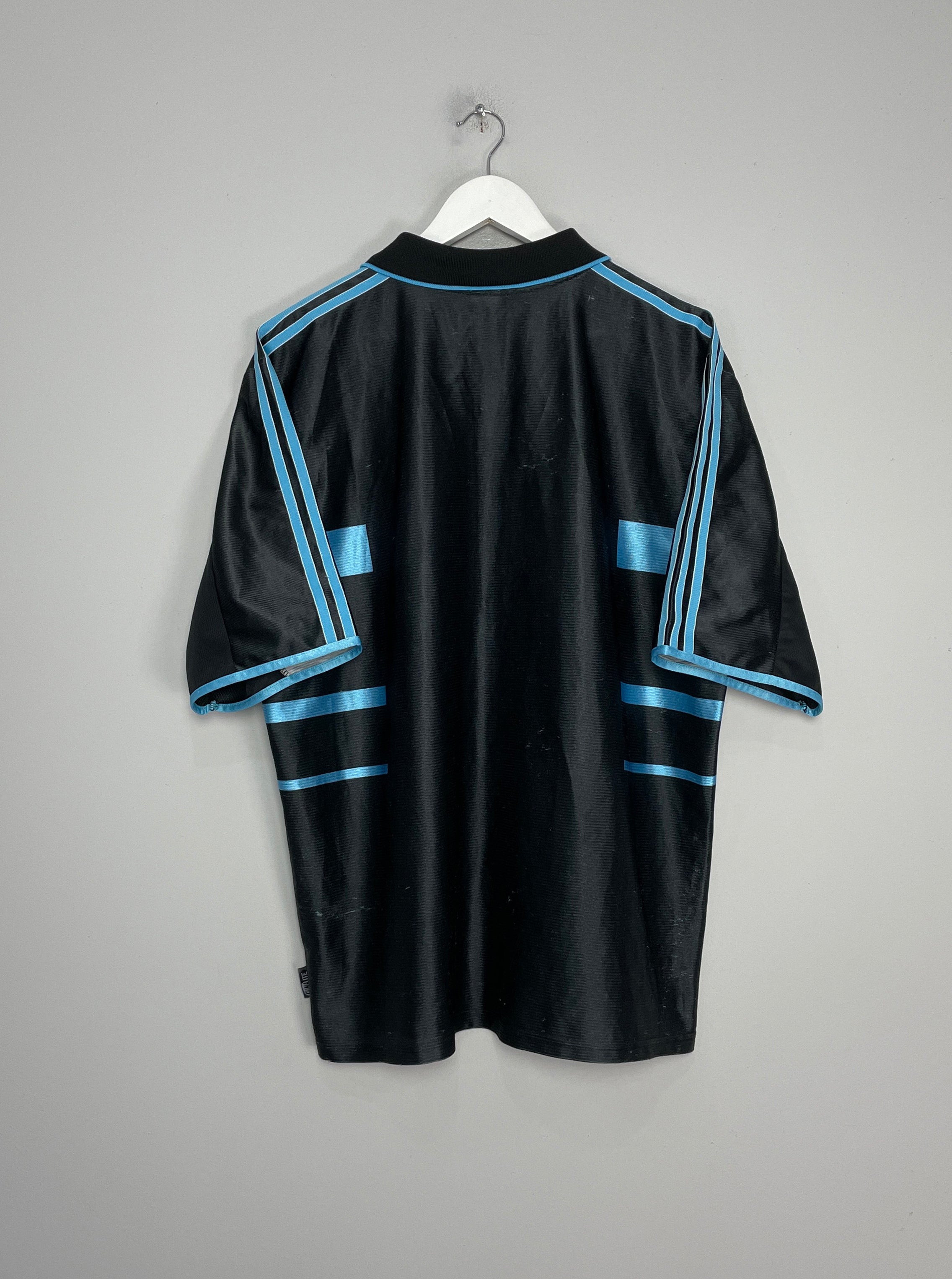 Shop 1999/00 MARSEILLE THIRD SHIRT (XL) ADIDAS, classic football shirts, vintage football shirts & retro soccer jerseys at Cult Kits