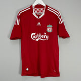Shop 2008/10 LIVERPOOL TORRES #9 HOME SHIRT (M) ADIDAS, classic football shirts, vintage football shirts & retro soccer jerseys at Cult Kits