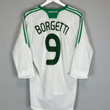 2008/09 MEXICO J.BORGETTI #9 AWAY SHIRT (L) ADIDAS