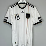 Shop 2010/11 GERMANY KLINSMANN #18 HOME SHIRT (S) ADIDAS, classic football shirts, vintage football shirts & retro soccer jerseys at Cult Kits
