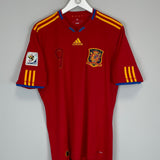 Shop 2010/11 SPAIN TORRES #9 HOME SHIRT (L) ADIDAS, classic football shirts, vintage football shirts & retro soccer jerseys at Cult Kits