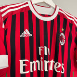 2011/12 AC MILAN IBRAHIMOVIC #11 HOME SHIRT (S) ADIDAS