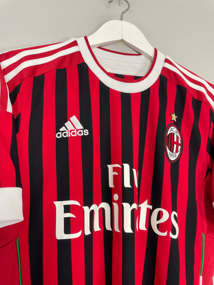 2011/12 AC MILAN IBRAHIMOVIC #11 HOME SHIRT (S) ADIDAS