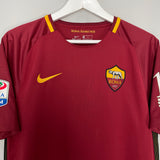 Shop 2016/17 ROMA TOTTI #10 TRIBUTE HOME SHIRT (M) NIKE, classic football shirts, vintage football shirts & retro soccer jerseys at Cult Kits