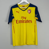 Shop 2014/15 ARSENAL OZIL #11 AWAY SHIRT (M) PUMA, classic football shirts, vintage football shirts & retro soccer jerseys at Cult Kits