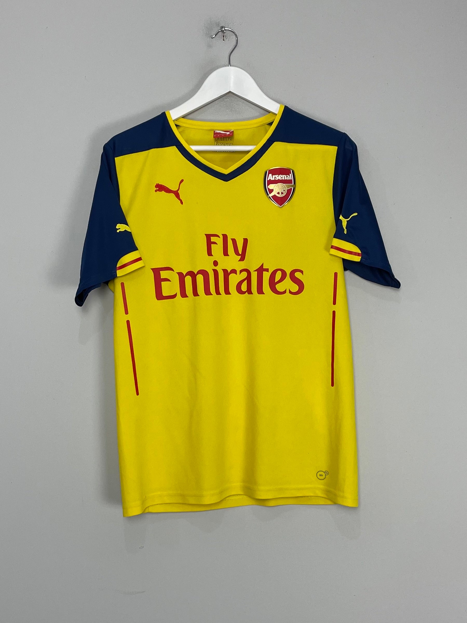 Shop 2014/15 ARSENAL OZIL #11 AWAY SHIRT (M) PUMA, classic football shirts, vintage football shirts & retro soccer jerseys at Cult Kits