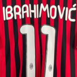 2011/12 AC MILAN IBRAHIMOVIC #11 HOME SHIRT (S) ADIDAS