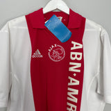 Shop 2001/02 AJAX ZLATAN #9 *BNWT* HOME SHIRT (L) ADIDAS, classic football shirts, vintage football shirts & retro soccer jerseys at Cult Kits