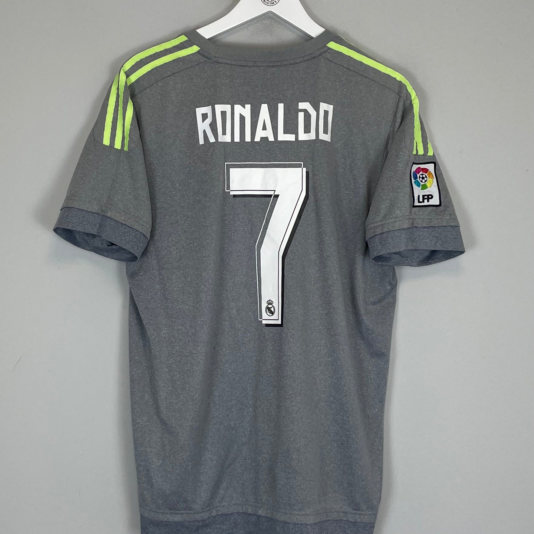 Shop 2014/15 REAL MADRID RONALDO #7 AWAY SHIRT (M) ADIDAS, classic football shirts, vintage football shirts & retro soccer jerseys at Cult Kits