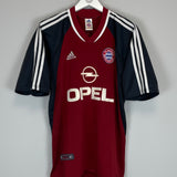 2001/02 BAYERN MUNICH ZICKLER #21 HOME SHIRT (M) ADIDAS