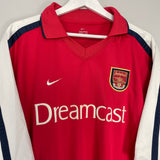 Shop 2000/02 ARSENAL HOME SHIRT (XXL) NIKE, classic football shirts, vintage football shirts & retro soccer jerseys at Cult Kits