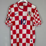 Shop 2012/13 CROATIA MODRIC #10 HOME SHIRT (XL) NIKE, classic football shirts, vintage football shirts & retro soccer jerseys at Cult Kits