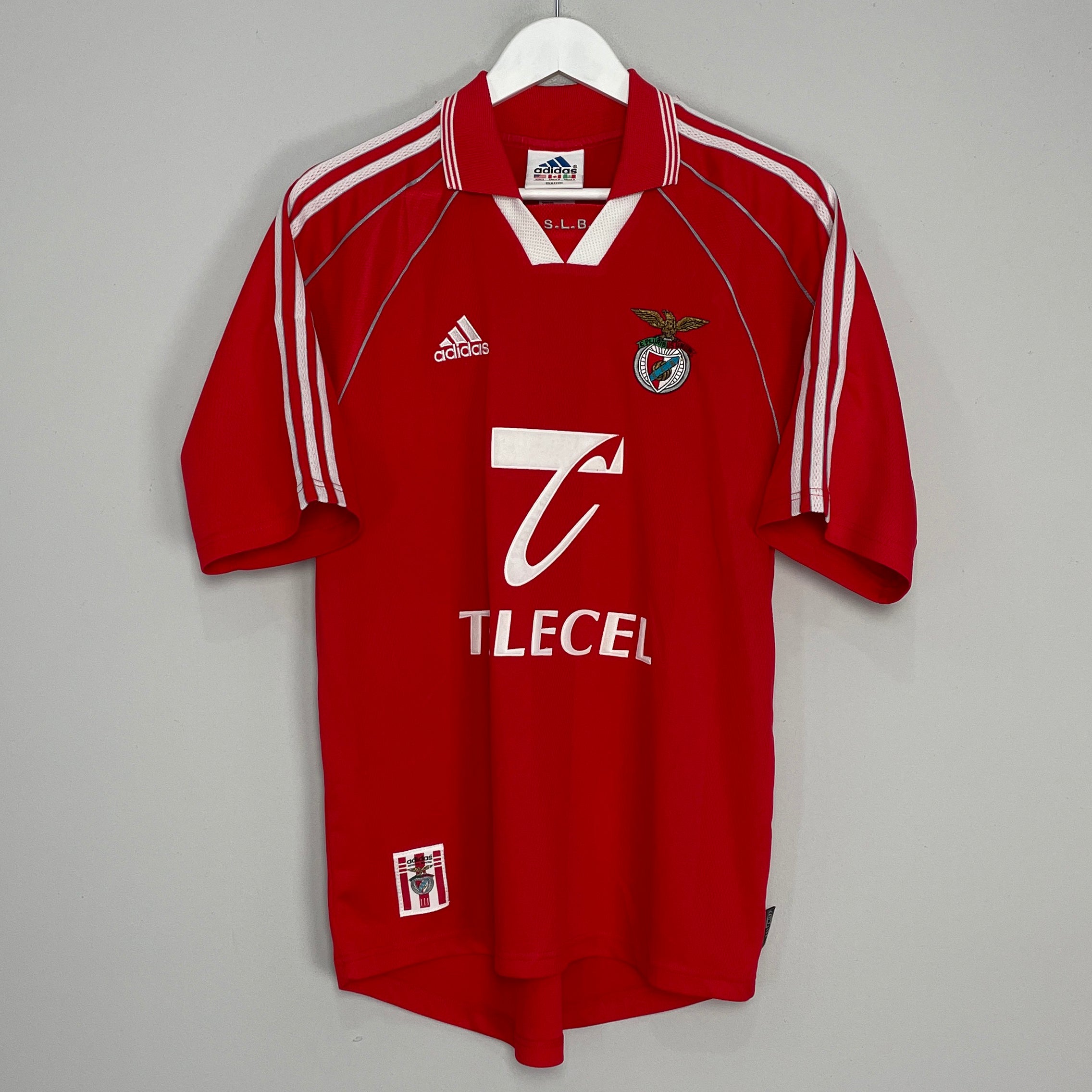 Shop 1999/00 BENFICA HOME SHIRT (S) ADIDAS, classic football shirts, vintage football shirts & retro soccer jerseys at Cult Kits