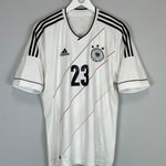 Shop 2012/13 GERMANY GOMEZ #23 HOME SHIRT (L) ADIDAS, classic football shirts, vintage football shirts & retro soccer jerseys at Cult Kits