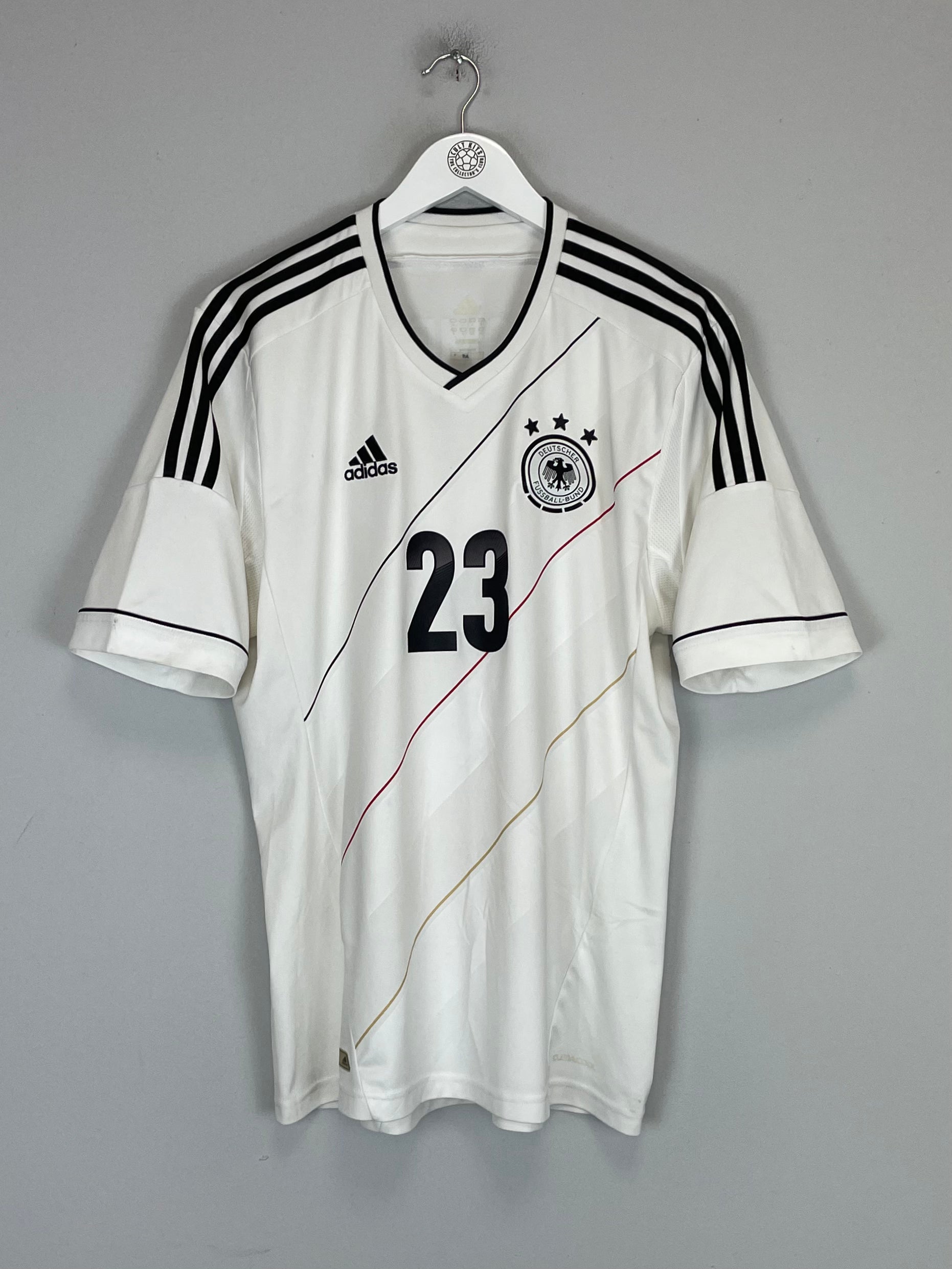 Shop 2012/13 GERMANY GOMEZ #23 HOME SHIRT (L) ADIDAS, classic football shirts, vintage football shirts & retro soccer jerseys at Cult Kits