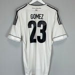 Shop 2012/13 GERMANY GOMEZ #23 HOME SHIRT (L) ADIDAS, classic football shirts, vintage football shirts & retro soccer jerseys at Cult Kits