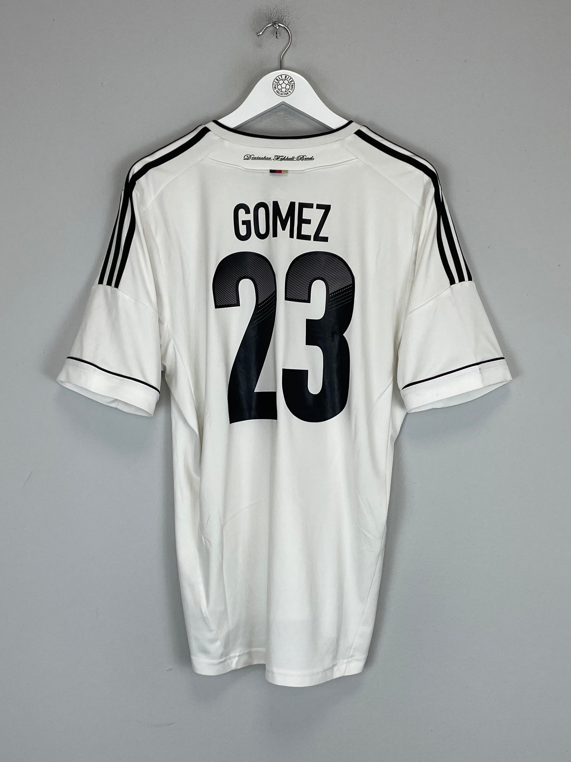 Shop 2012/13 GERMANY GOMEZ #23 HOME SHIRT (L) ADIDAS, classic football shirts, vintage football shirts & retro soccer jerseys at Cult Kits