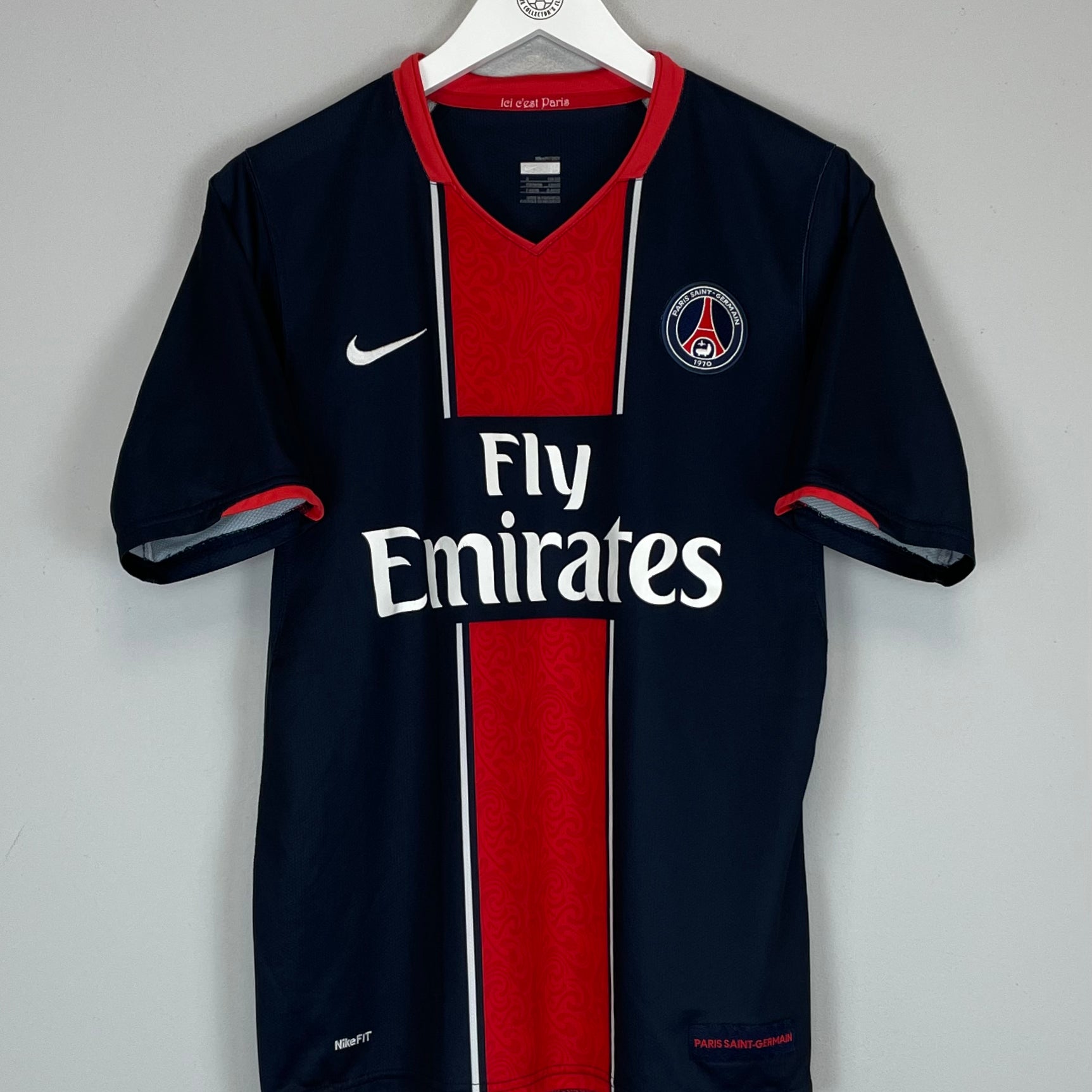 Shop 2007/08 PSG HOME SHIRT (S) NIKE, classic football shirts, vintage football shirts & retro soccer jerseys at Cult Kits