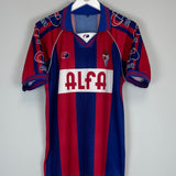 1999/00 EIBAR #2 *PLAYER ISSUE* HOME SHIRT (M) ALFA