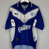 Shop 1998/99 VELEZ SARSFIELD #9 AWAY SHIRT (L) PUMA, classic football shirts, vintage football shirts & retro soccer jerseys at Cult Kits