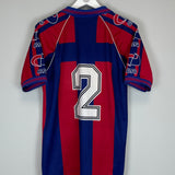 1999/00 EIBAR #2 *PLAYER ISSUE* HOME SHIRT (M) ALFA