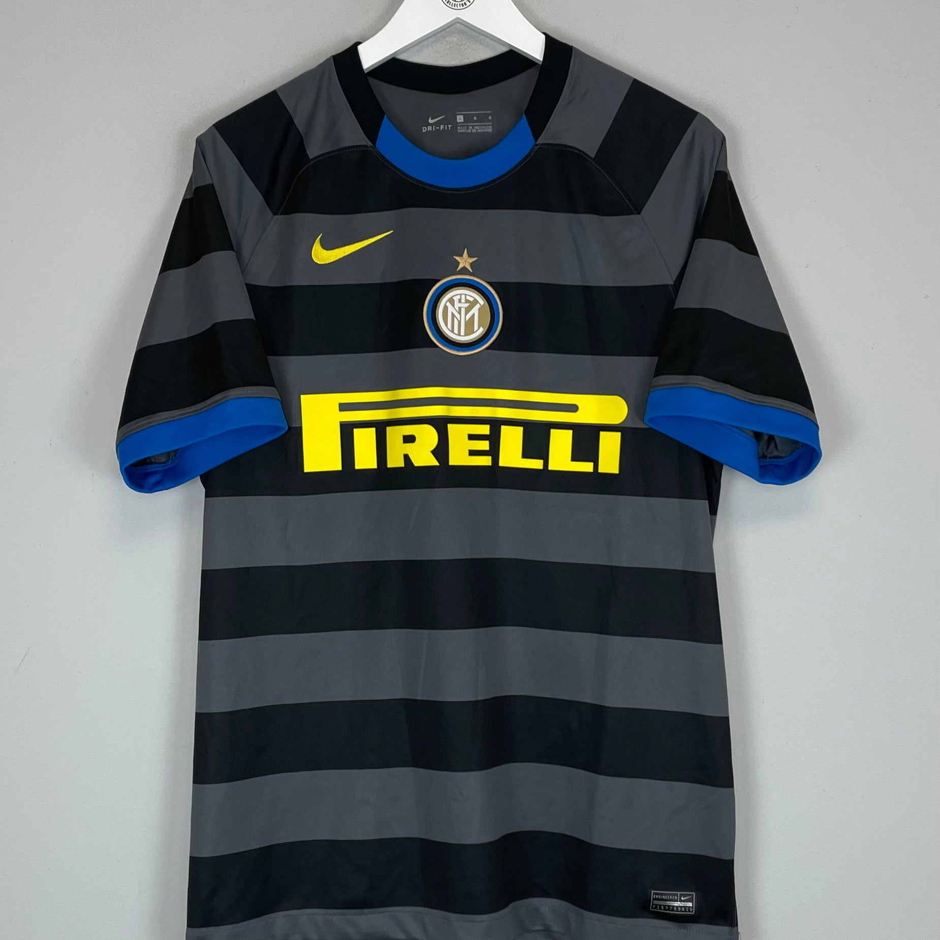 Shop 2020/21 INTER MILAN THIRD SHIRT (L) NIKE, classic football shirts, vintage football shirts & retro soccer jerseys at Cult Kits