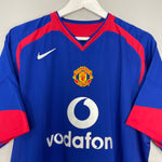 Shop 2005/06 MANCHESTER UNITED RONALDO #7 *BNWT* AWAY SHIRT (L) NIKE, classic football shirts, vintage football shirts & retro soccer jerseys at Cult Kits