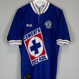 1998/99 CRUZ AZUL HOME SHIRT (XL) FILA