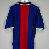 Shop 2000/01 PSG HOME SHIRT (M) NIKE, classic football shirts, vintage football shirts & retro soccer jerseys at Cult Kits