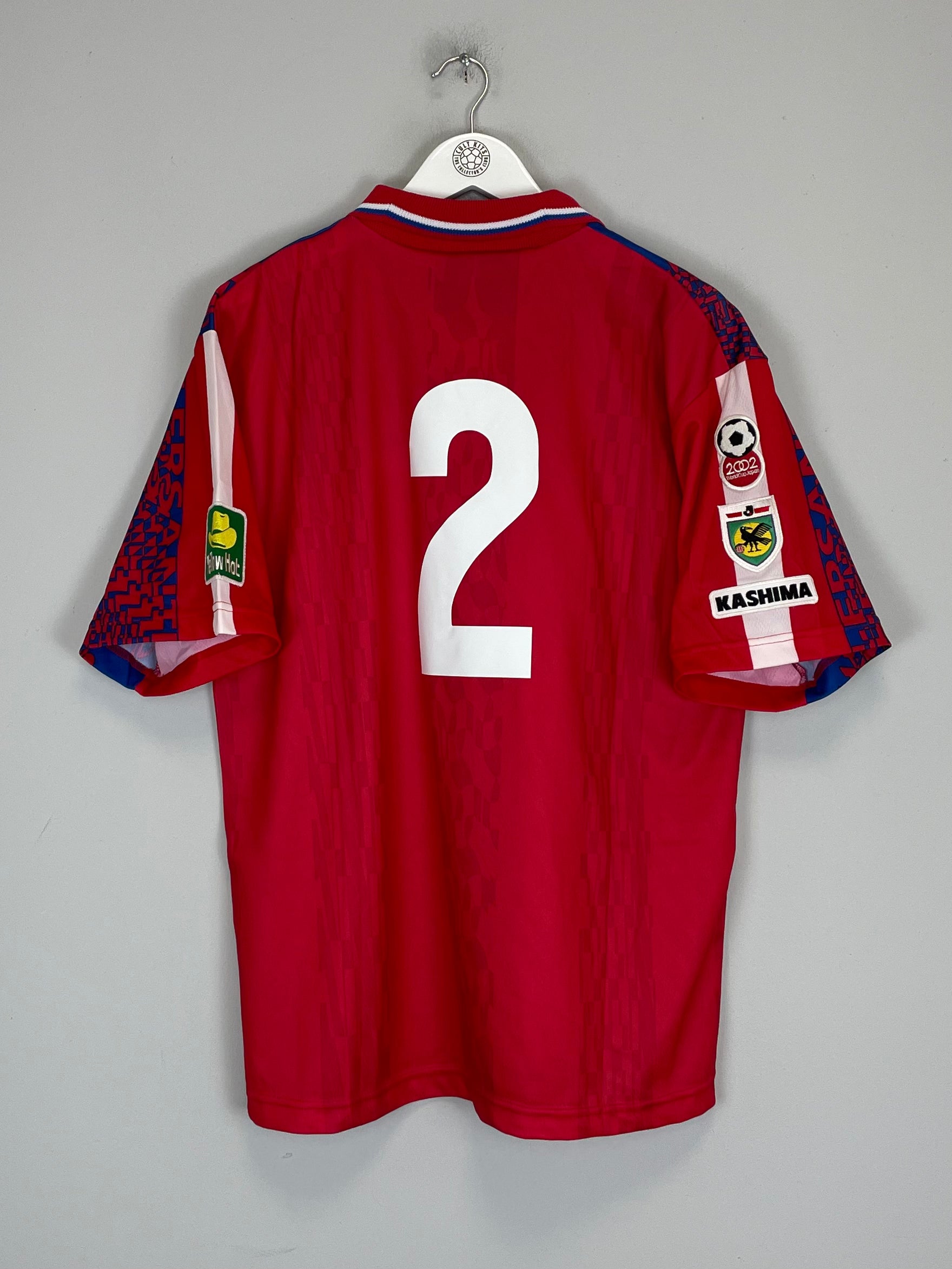 1997 KASHIMA ANTLERS #2 *BNWT* HOME SHIRT (L) UMBRO – Cult Kits 1997 KASHIMA ANTLERS #2 *BNWT* HOME SHIRT (L) UMBRO – Cult Kits