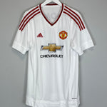 Shop 2015/16 MANCHESTER UNITED ROONEY #10 AWAY SHIRT (L) ADIDAS, classic football shirts, vintage football shirts & retro soccer jerseys at Cult Kits