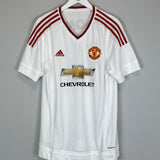 Shop 2015/16 MANCHESTER UNITED ROONEY #10 AWAY SHIRT (L) ADIDAS, classic football shirts, vintage football shirts & retro soccer jerseys at Cult Kits