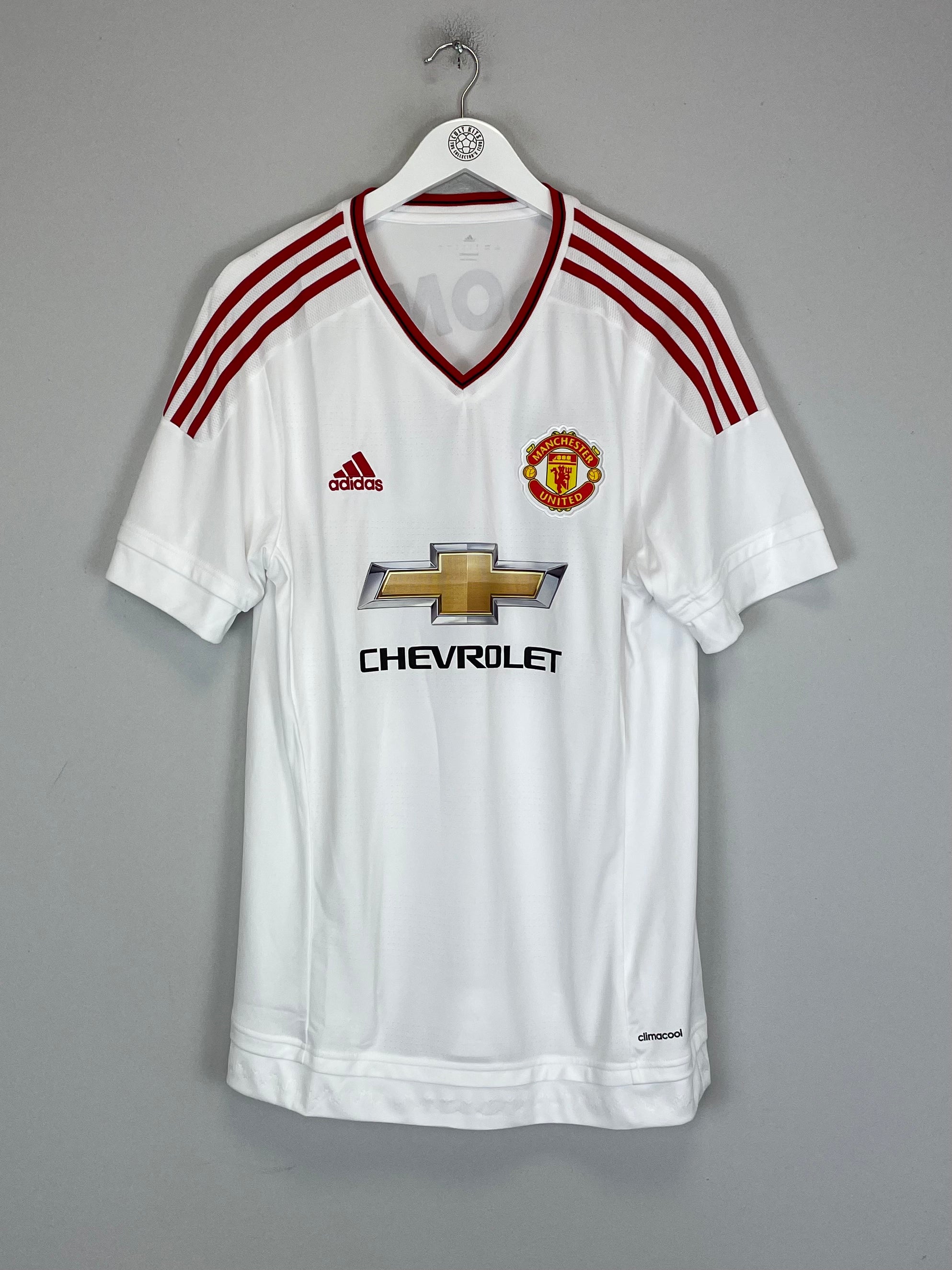 Shop 2015/16 MANCHESTER UNITED ROONEY #10 AWAY SHIRT (L) ADIDAS, classic football shirts, vintage football shirts & retro soccer jerseys at Cult Kits