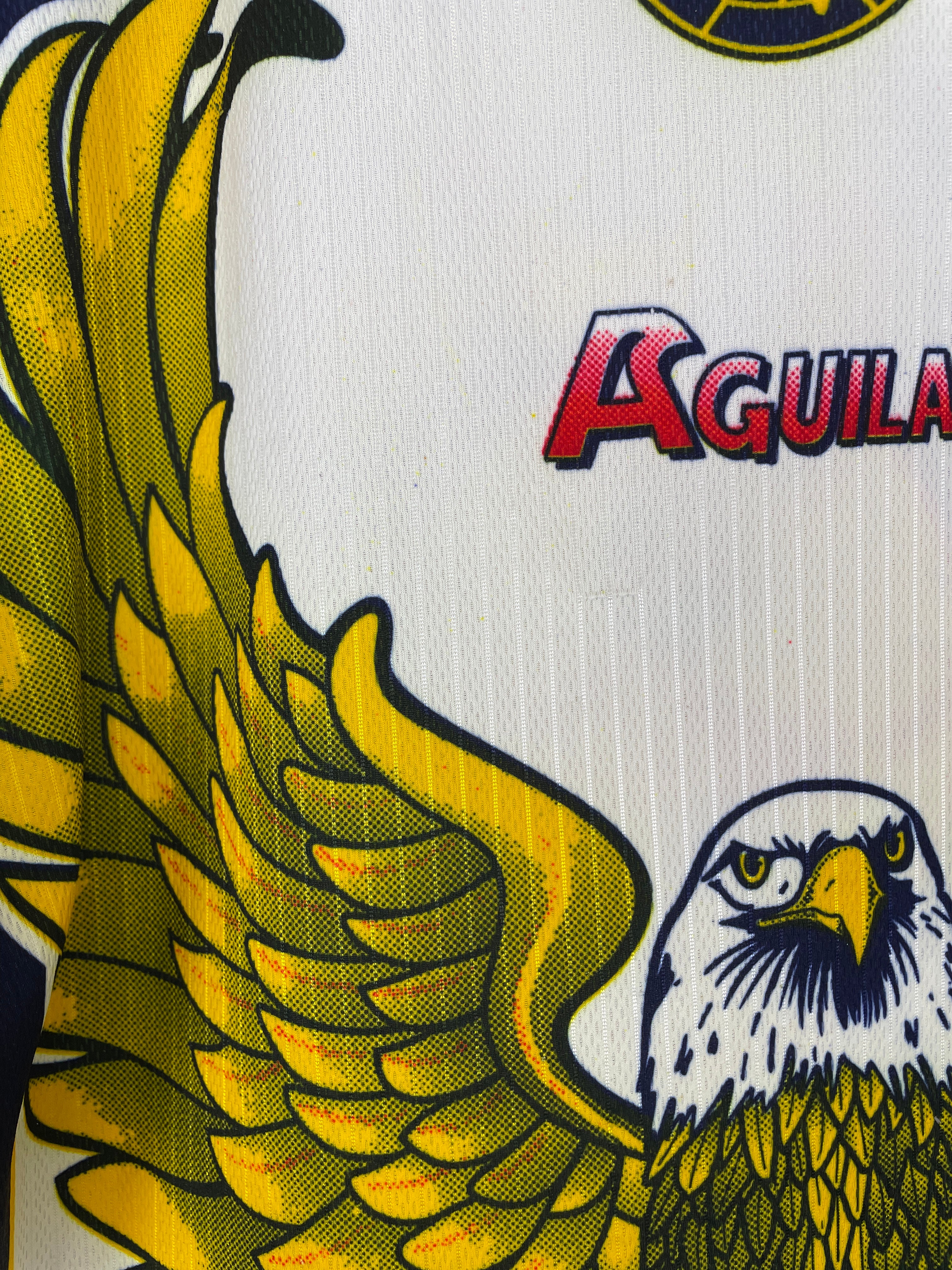 Shop 2003/04 CLUB AMERICA BOOTLEG SHIRT (L) OM, classic football shirts, vintage football shirts & retro soccer jerseys at Cult Kits
