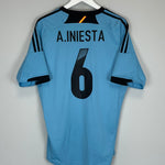 Shop 2012/13 SPAIN A.INIESTA #6 AWAY SHIRT (L) ADIDAS, classic football shirts, vintage football shirts & retro soccer jerseys at Cult Kits