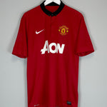 Shop 2013/14 MANCHESTER UNITED V.PERSIE #20 HOME SHIRT (L) NIKE, classic football shirts, vintage football shirts & retro soccer jerseys at Cult Kits